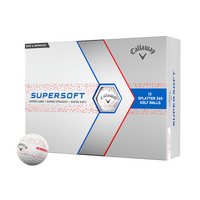 Callaway Supersoft Splatter 360 Golf Balls [RED]