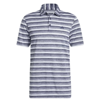 Adidas Two Colour Men's Striped Polo [NAVY/WHT]