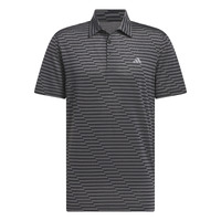 Adidas Golf Ultimate 365 Mesh Print Men's Polo [BLK/GRY]