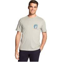 IZOD Marine Supply Men's T-Shirt - Light Grey Heather