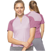 Antigua Women's Stealth Polo [VIOLET PINK]