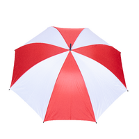 Brosnan Mustang 60 Inch Umbrella [NL][RED/WHT]