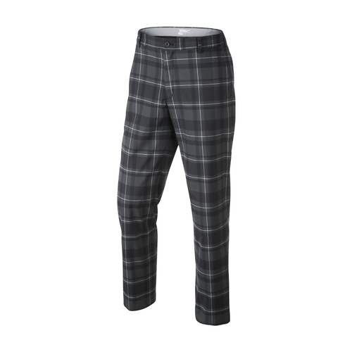 Nike Men's Plaid Pants [Black/Grey] [Size: 38]