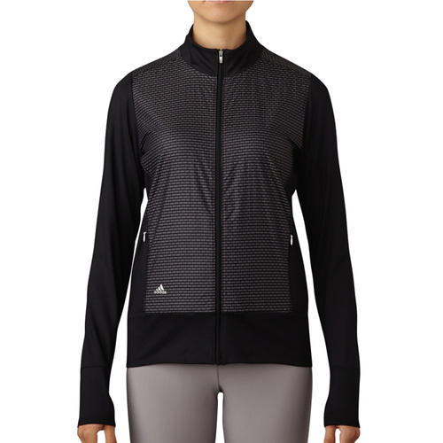 Adidas Ladies Wind Tech Jacket - Black [Size: Small]