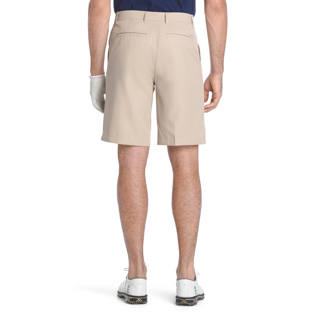 IZOD Microfibre Ply Golf Short Khaki Free Delivery Aus Wide