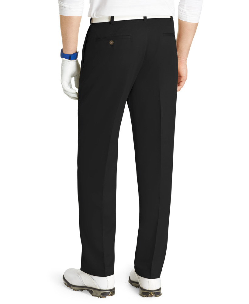 IZOD Basic Flat Front XFG Pant - Black | Free Delivery Aus Wide | Golf ...