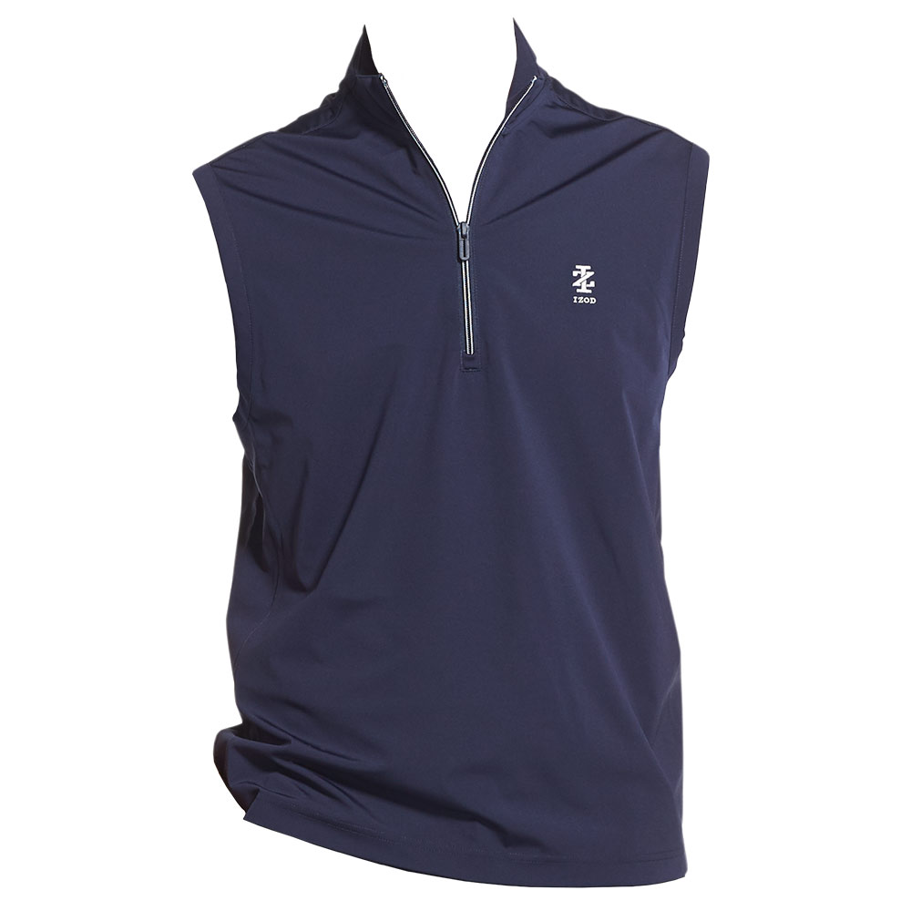 IZOD Rain Kint Vest - Peacoat - IZOD Golf