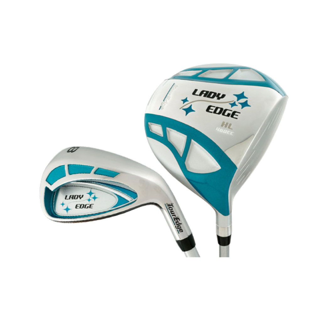 Tour Edge Lady Edge Package - White / Teal | Free Delivery Aus Wide