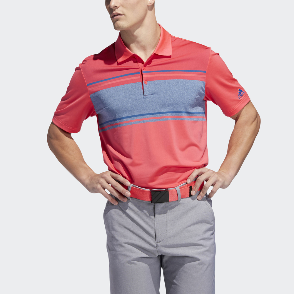 menor siglo Ficticio adidas Ultimate365 Competition Polo - Red - Adidas Golf