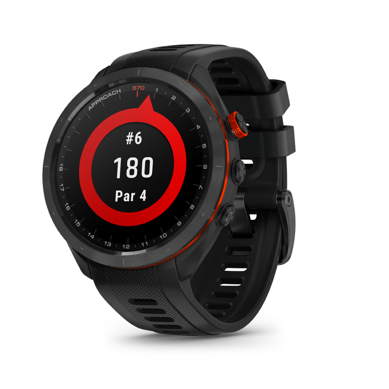 Garmin Approach S70 Golf Watch 47mm Black
