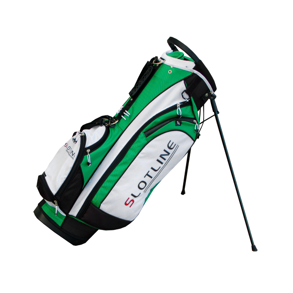 Slotline Riviera Golf Stand Bag - Lime | Free Delivery Aus Wide | Golf World