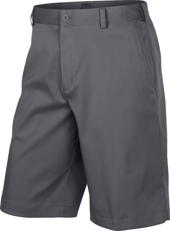 Nike Flat Front Men's Golf Shorts - Dark Grey