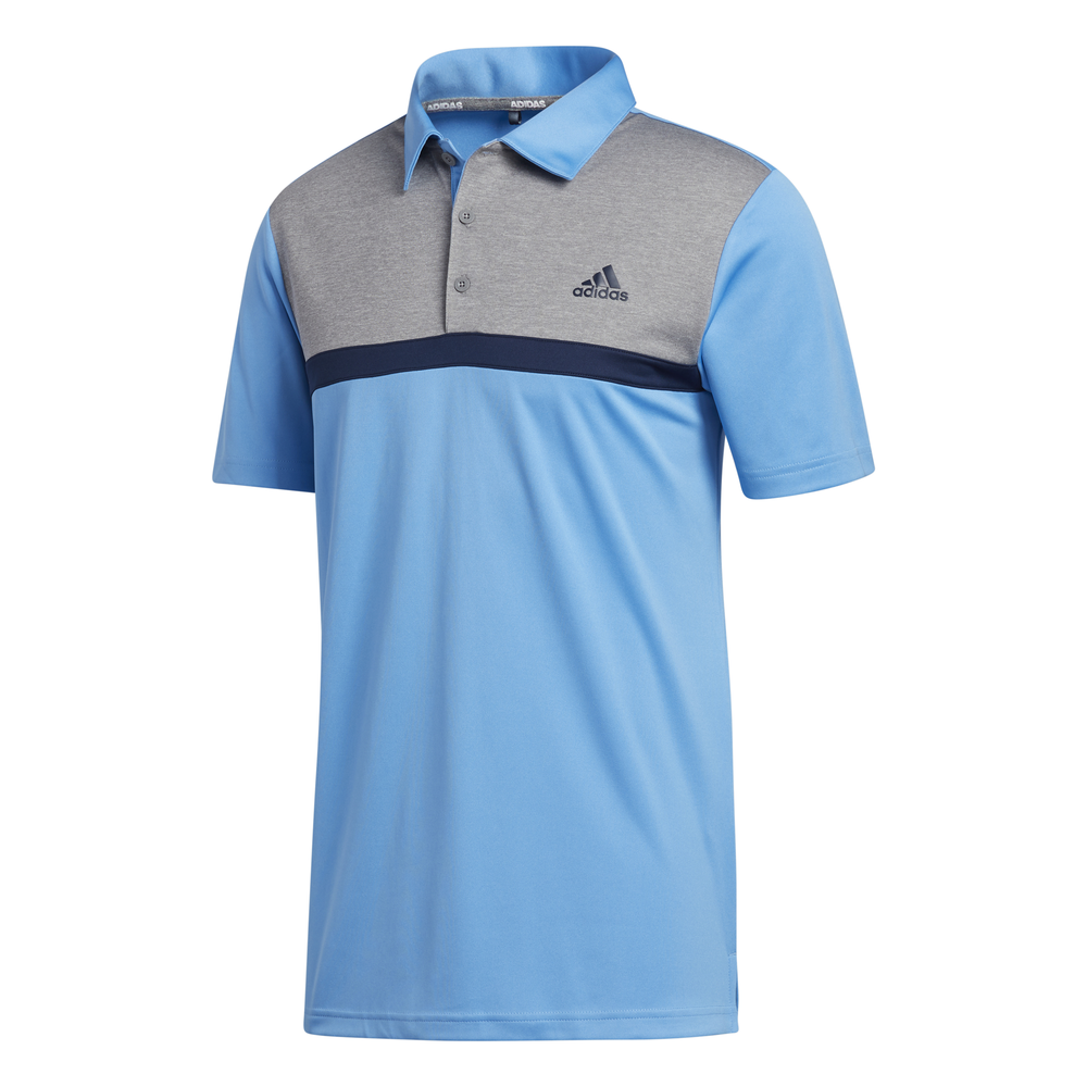 adidas Novelty ColourBlock Polo Blue - Adidas