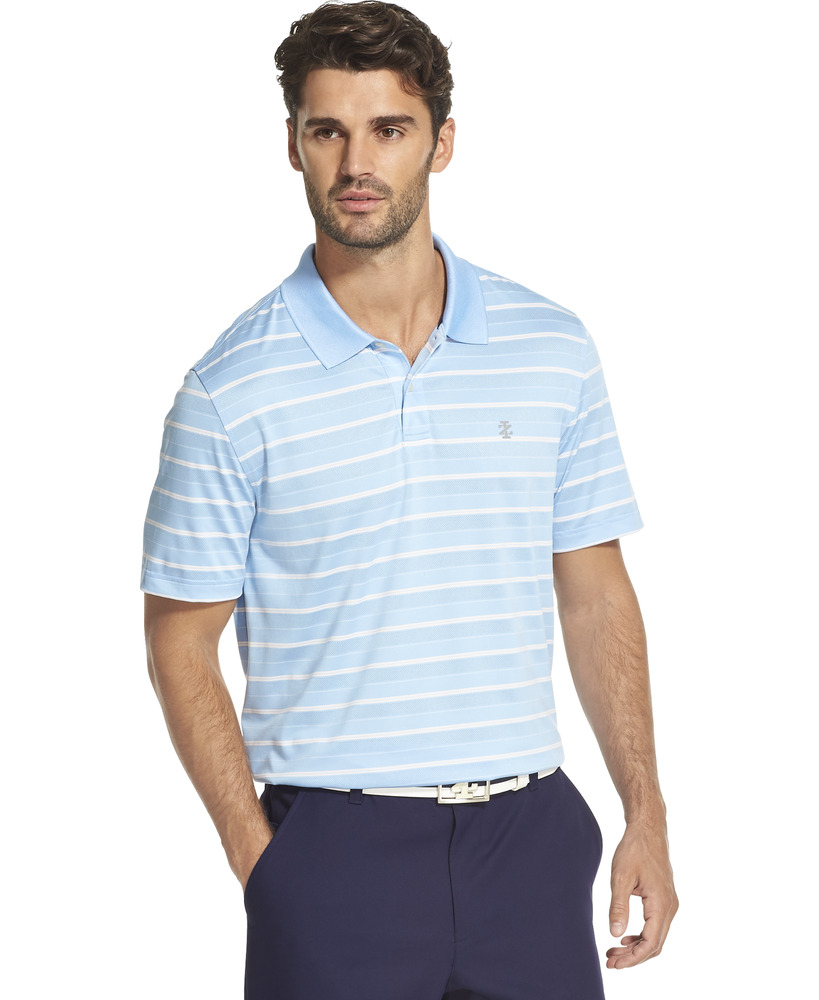 IZOD SS Prep Ventilated Polo - Placid - IZOD Golf