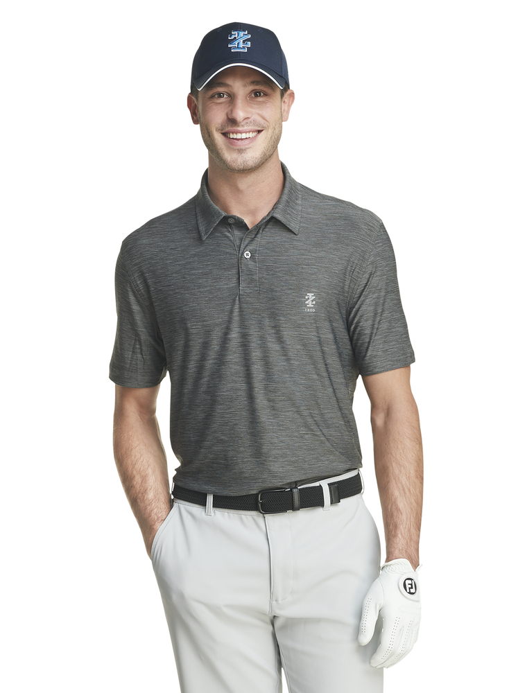 IZOD Title Holder Polo - Asphalt - IZOD Golf