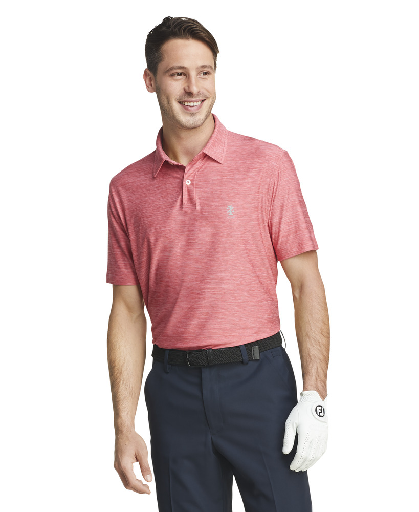 IZOD Title Holder Polo - Claret Red - IZOD Golf