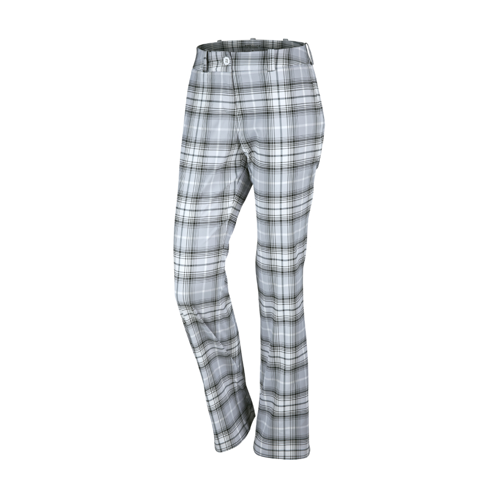 Nike Golf Ladies Tartan Pant - White | Free Delivery Aus Wide | Golf World