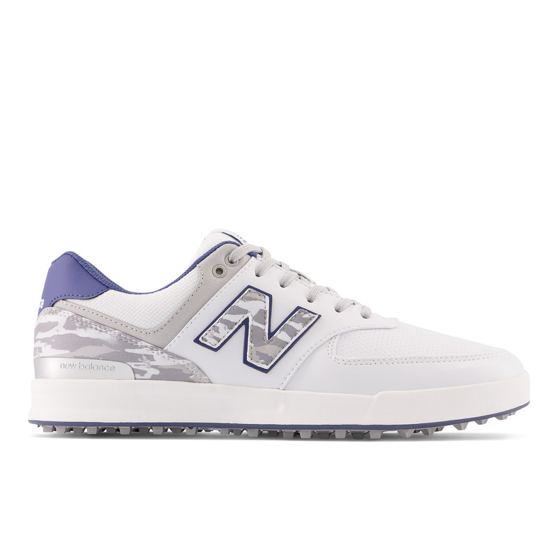 Escéptico Preocupado Faceta New Balance 574 Greens Golf Shoes [WHT/BLU] [Size