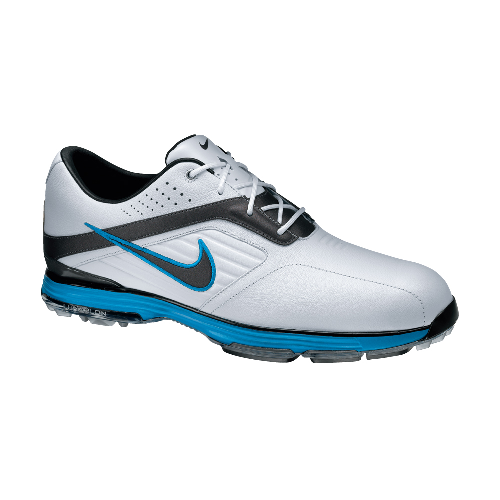 Nike Lunar Prevail Men S Golf Shoes White Blue Nike Lunar Prevail Men S Golf Shoes White Blue