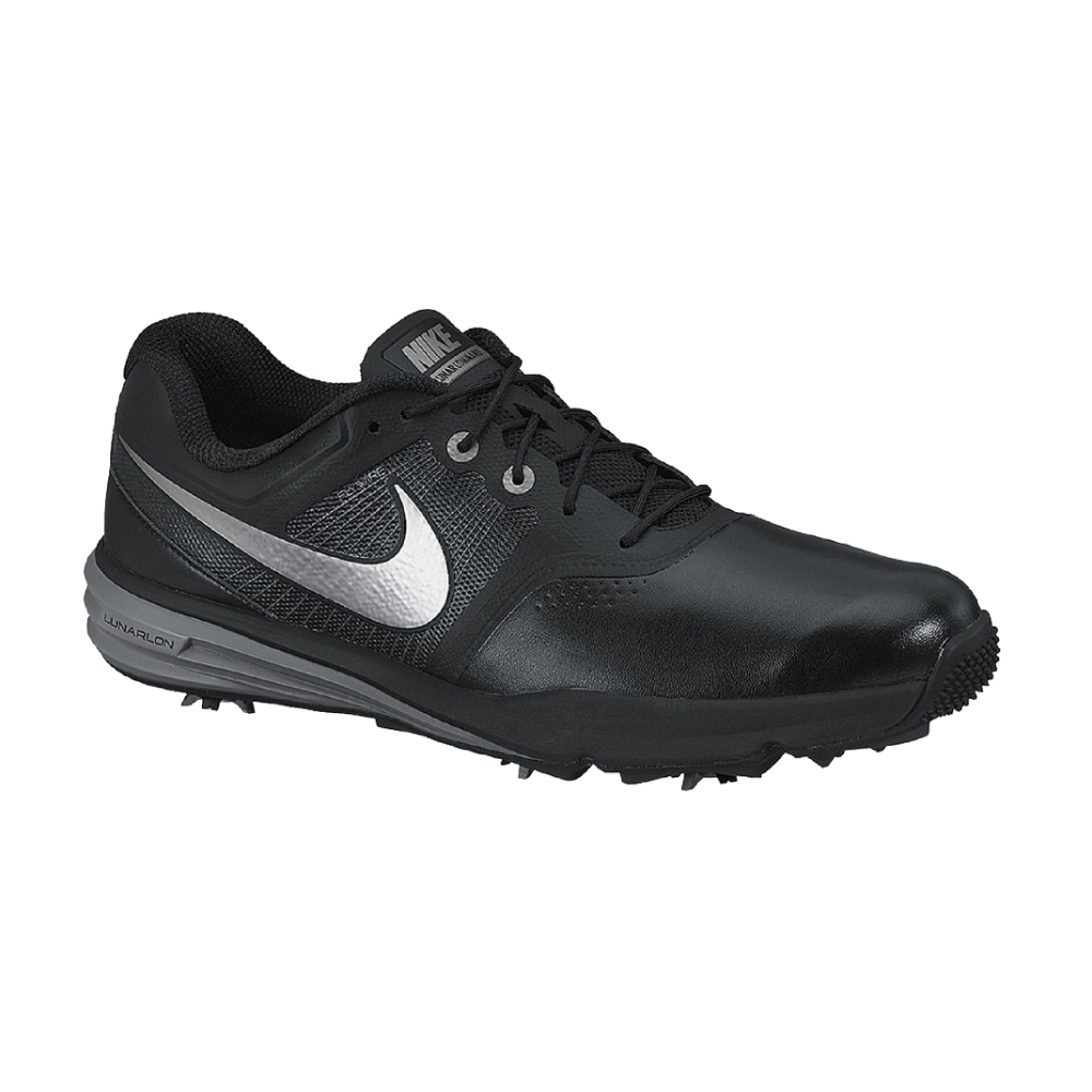 nike lunar golf shoes black