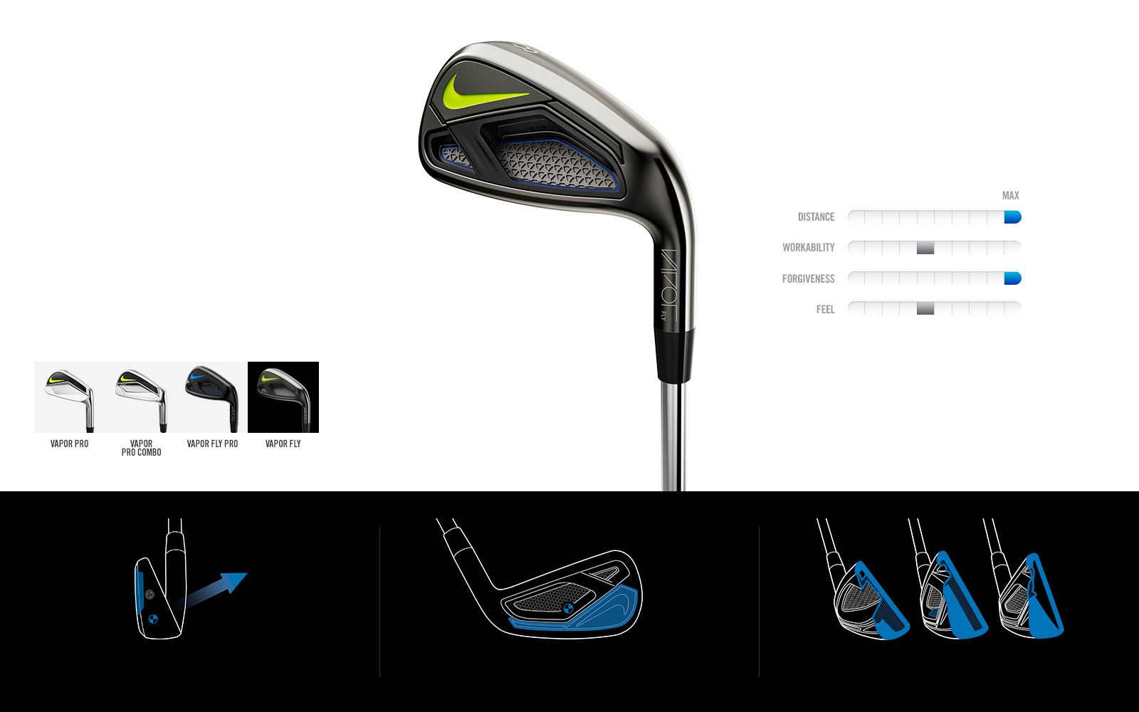 nike vapour irons for sale