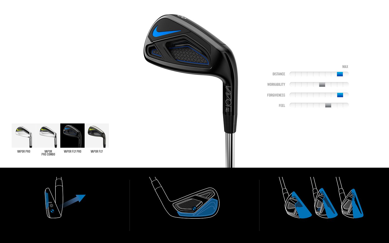nike vapor pro irons for sale