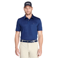 IZOD Camo Jacquard Men's Polo [PEACOAT]