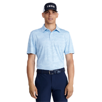 IZOD Camo Jacquard Men's Polo [CERULEAN]