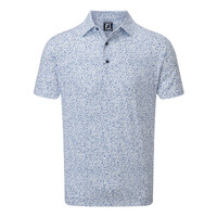 FootJoy Granite Print Men's Polo [WHITE]