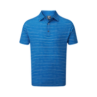 FootJoy Chalk Line Print Men's Polo [ROY/GRY]