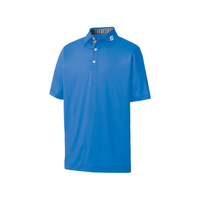 FootJoy Athletic Gingham Trim Men's Polo [ROY/NVY]