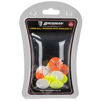Brosnan Ball Marker With Cross 12 Pack