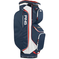 PING Traverse 244 Cart Bag [NVY/WHT/RED]