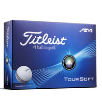 Titleist Tour Soft AIM 360 Golf Balls [DOZEN][WHITE]
