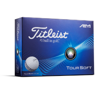 Titleist AIM Tour Soft Golf Balls [WHITE][DOZEN]