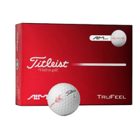 Titleist AIM TruFeel Golf Balls [WHITE][DOZEN]