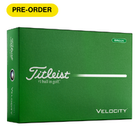 Titleist Velocity Golf Balls [GREEN][DOZEN]