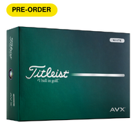 Titleist AVX Golf Balls [WHITE][DOZEN]