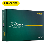 Titleist AVX Golf Balls [YELLOW][DOZEN]