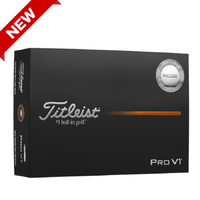 Titleist Pro V1 AIM Enhanced Balls [WHITE][DOZEN]