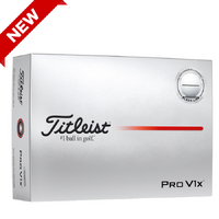 Titleist Pro V1x Performance Black Balls [WHT/BLK][DOZEN]