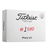 Titleist Pro V1 Father's Day Golf Balls [WHITE][DOZEN]