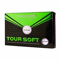 Slotline Tour Soft Golf Balls - 1 Dozen