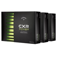 Callaway CXR Power Golf Balls - 3 Dozen