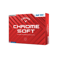 Callaway Chrome Soft Triple Track 360° Golf Balls [WHITE] 