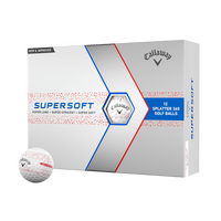 Callaway Supersoft Splatter 360 Golf Balls [RED]
