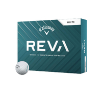 Callaway REVA Golf Balls [2025][WHITE][DOZEN]
