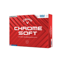 Callaway Chrome Soft Triple Track Golf Balls [WHITE]