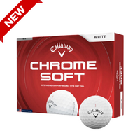 Callaway Chrome Soft Balls [WHITE][DOZEN]