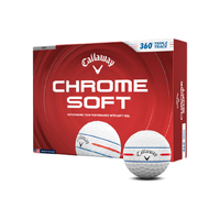 Callaway Chrome Soft 360 Triple Track Balls [WHITE][DOZEN]